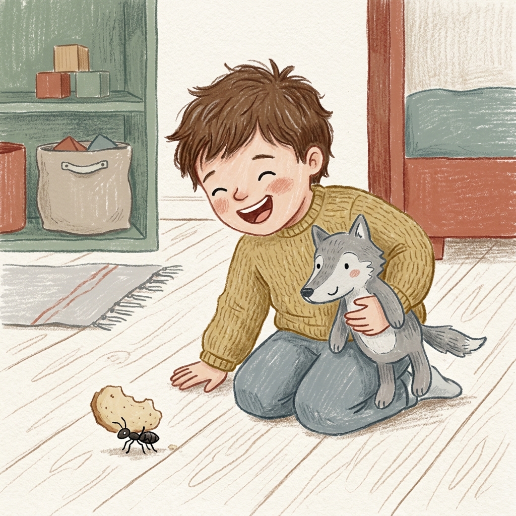 Theo Finds Something Tiny